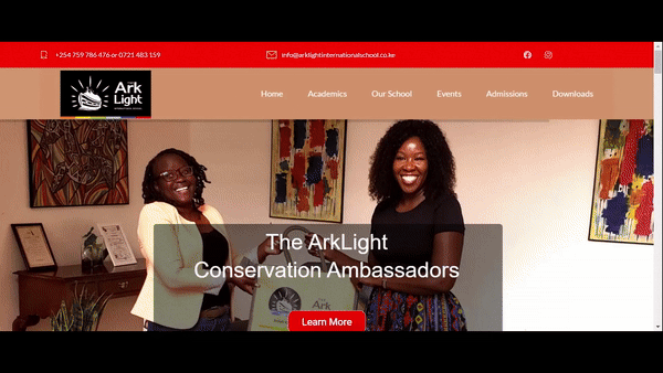 arklight-website-gif